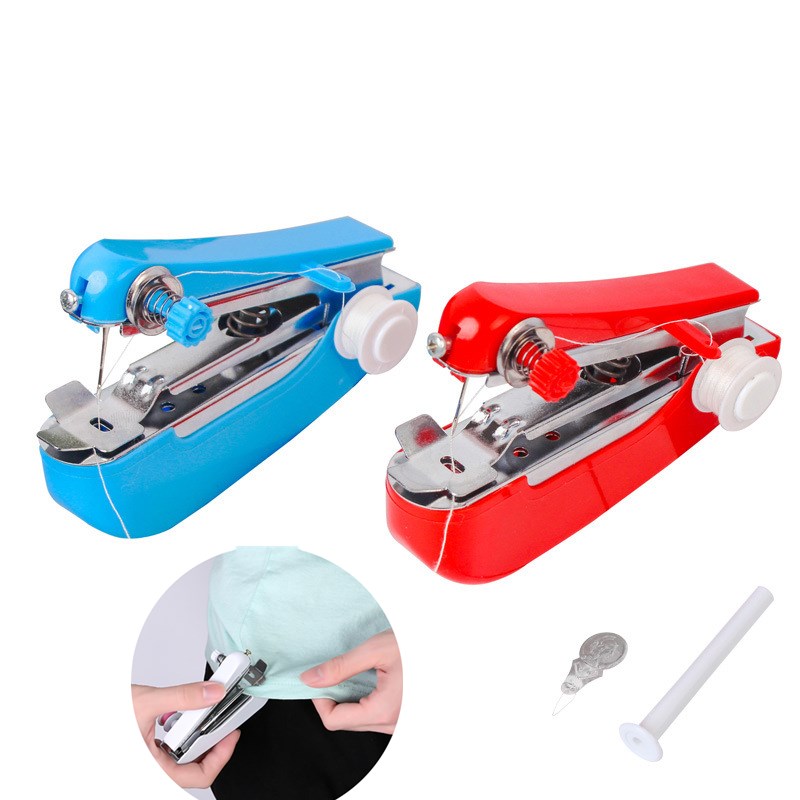 Mini Electric Sewing Machine Handheld - 1 szt. Przenośna Mini Maszyna do