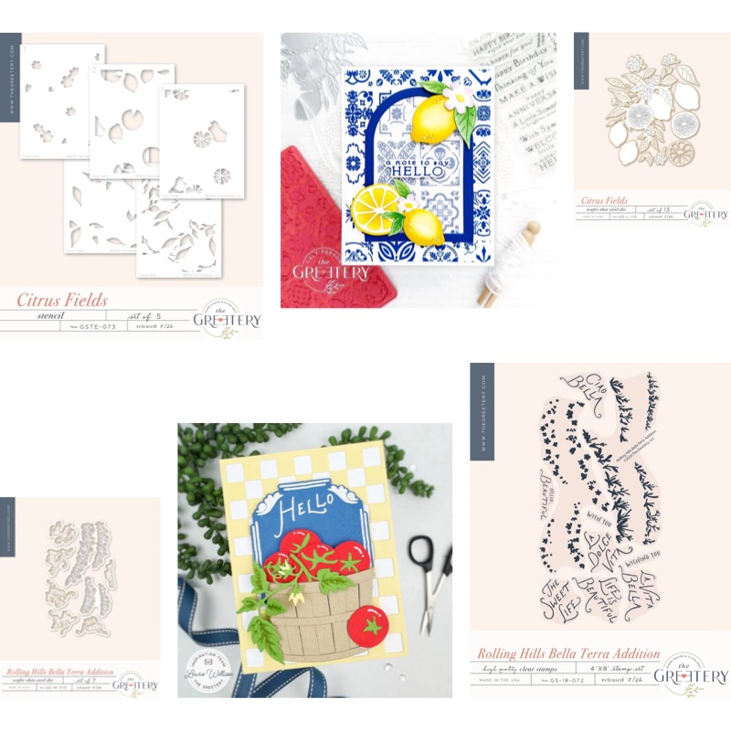 Stemple silikonowe Citrus Fiel – Clear Silicone Stamps For Card Making recenzja i cena