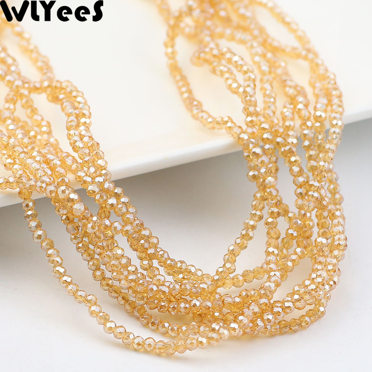 Koraliki WLYeeS płaskie, okrąg – Glass Seed Beads 2Mm Jewelry Making recenzja i cena