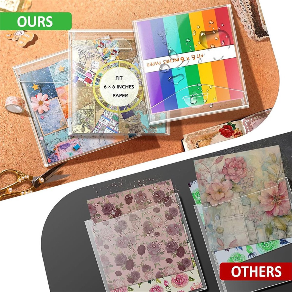 (A02R) Pojemnik na scrapbook 6 – Scrapbooking recenzja i cena