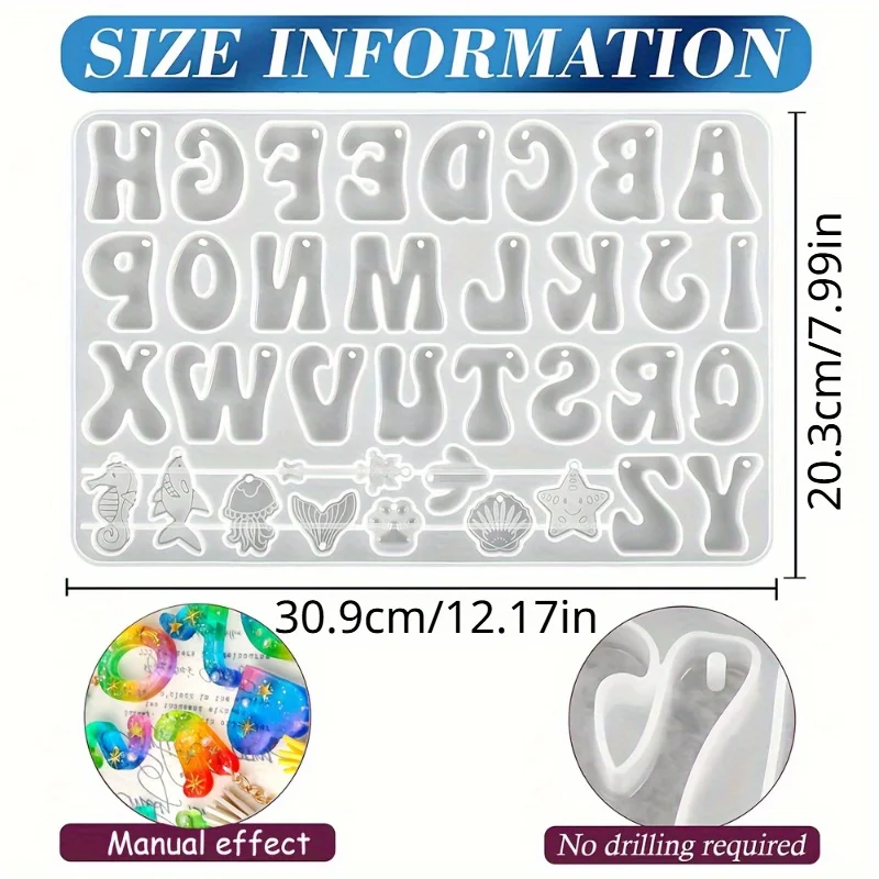 Zestaw form do odlewania żywic – Silicone Epoxy Resin Molds Set recenzja i cena