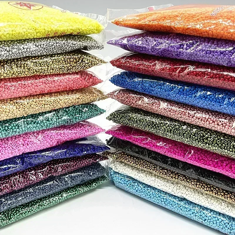10g 2mm 3mm 4mm koraliki czesk – Glass Seed Beads 2Mm Jewelry Making recenzja i cena