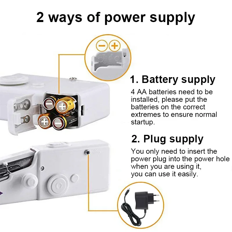 Domowa stopka do maszyny do sz – Mini Electric Sewing Machine Handheld recenzja i cena