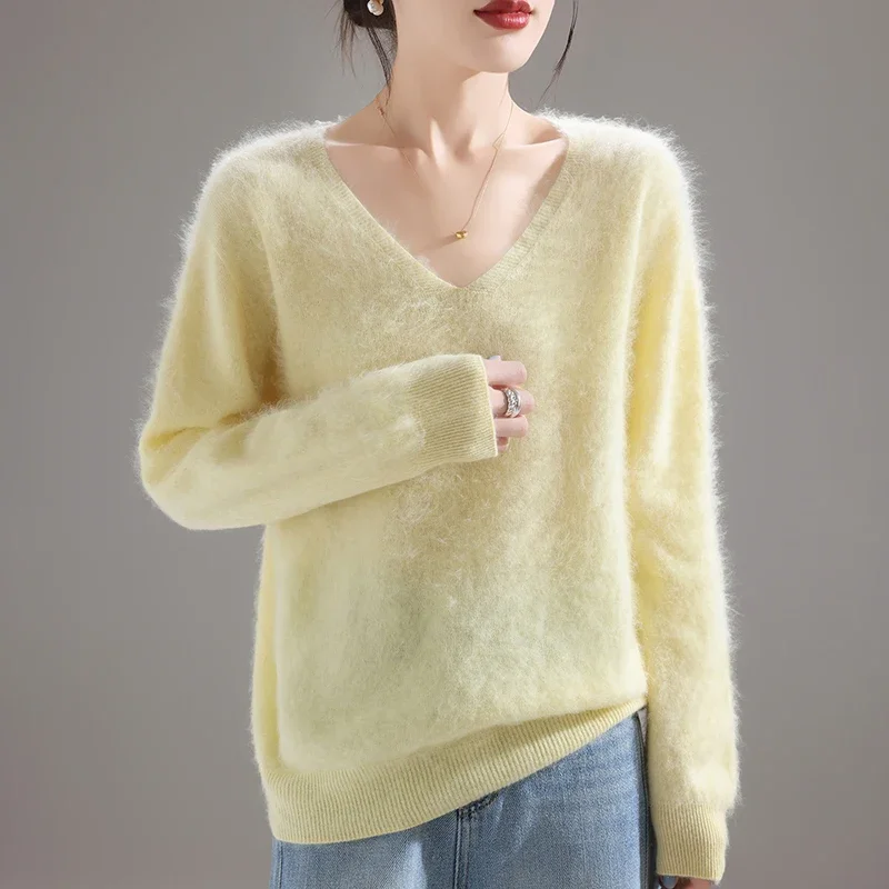 Damski sweter z wełny merino 1 – Embroidery recenzja i cena