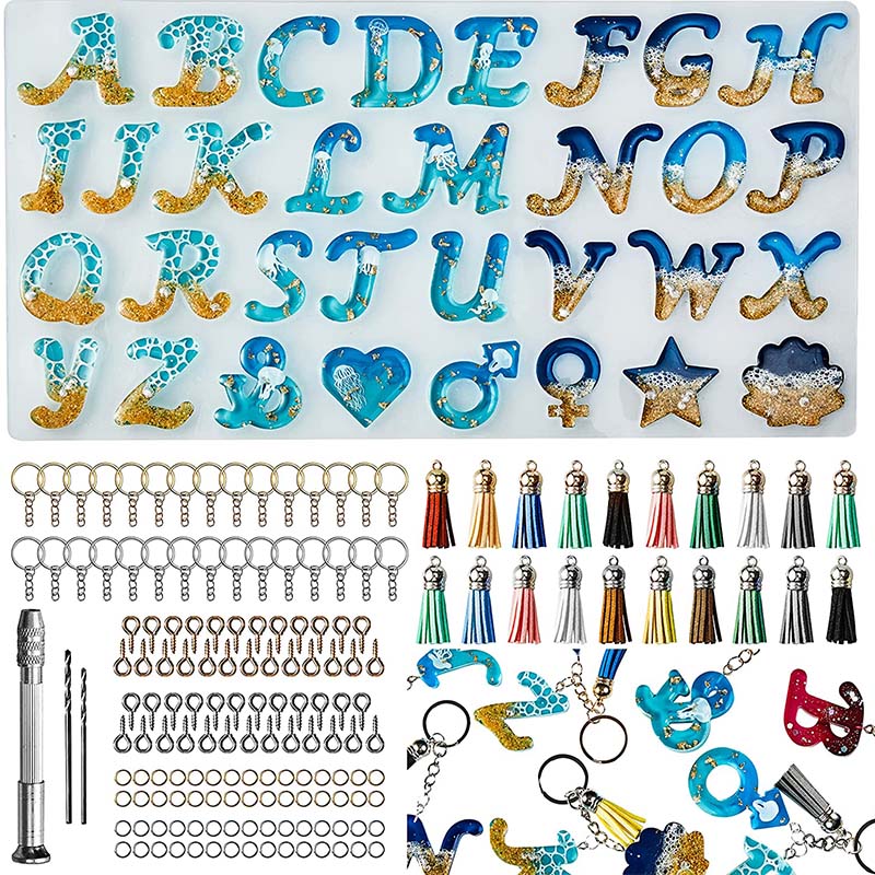 Forma silikonowa do żywicy epo – Silicone Epoxy Resin Molds Set recenzja i cena