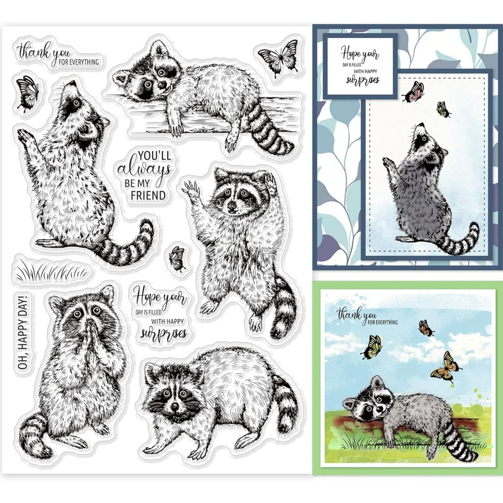 Realistyczne szopy przezroczys – Clear Silicone Stamps For Card Making recenzja i cena
