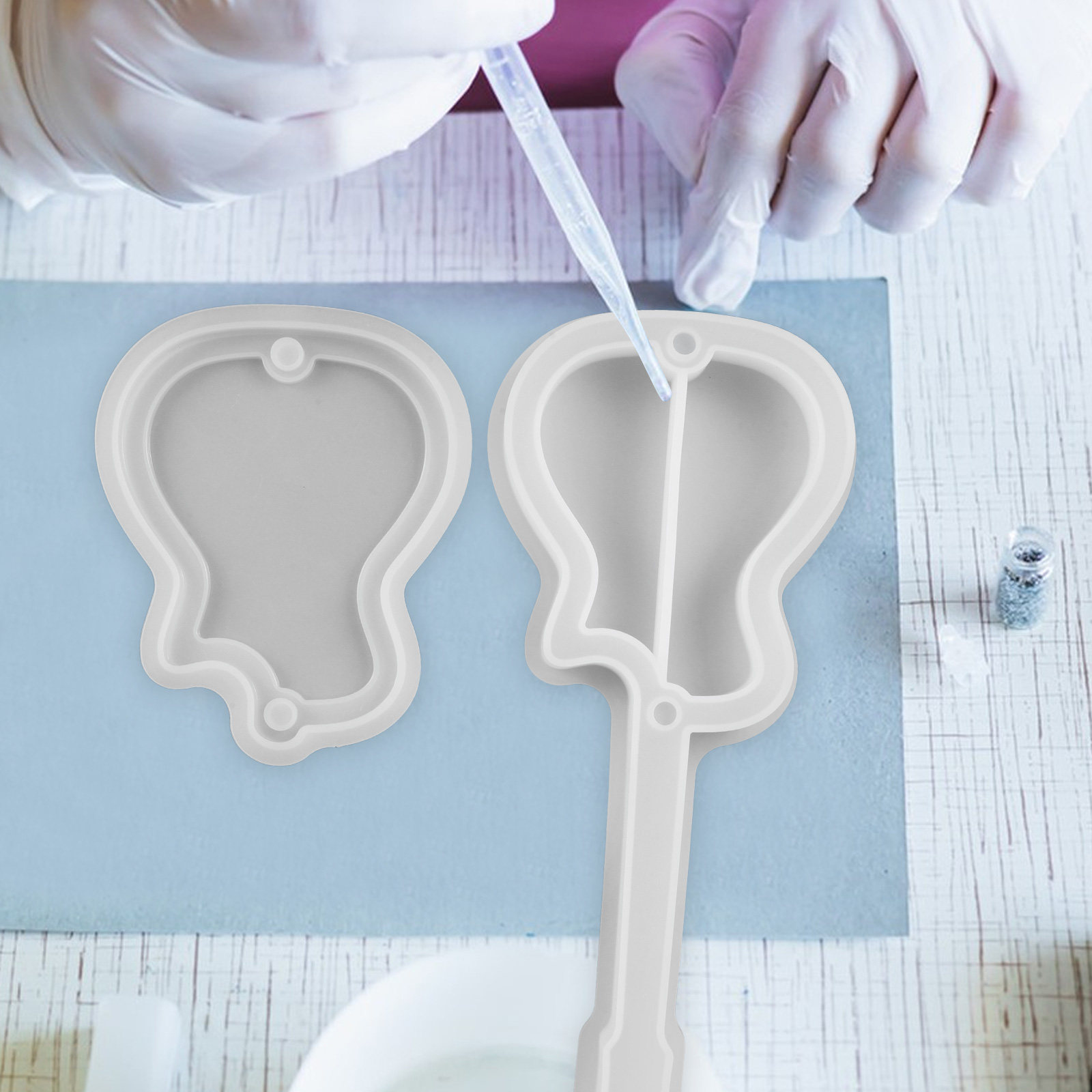 Zestaw silikonowych form do sa – Silicone Epoxy Resin Molds Set recenzja i cena