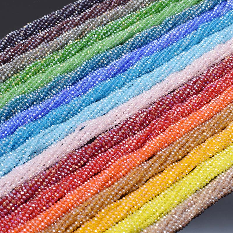 Poszycie AB przezroczysty kolo – Glass Seed Beads 2Mm Jewelry Making recenzja i cena
